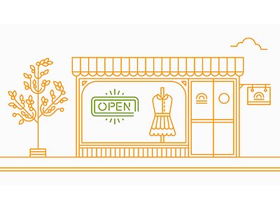 We're Open! open shop signage zopim