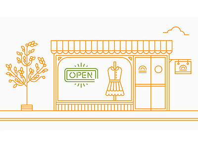 We're Open! open shop signage zopim