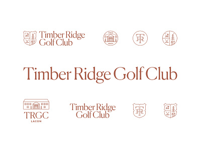 Timber Ridge Golf Club Brand Identity