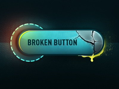 Broken button button