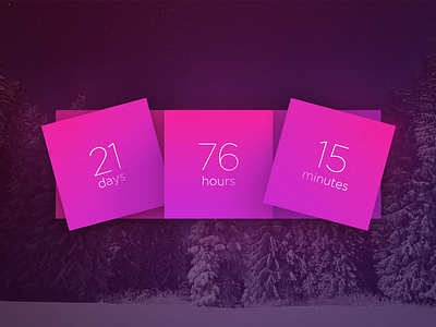 Day 017 - Countdown timer countdown timer dailyui