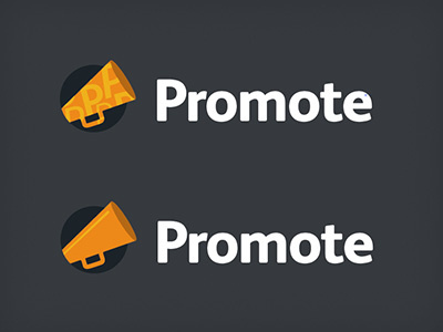 Promote Logo options