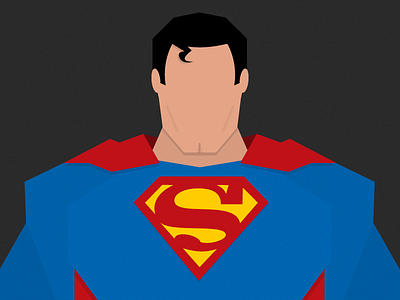Superman hero illustration superman