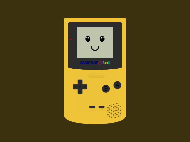 Game Boy Color (GIF) by Brent Clouse on Dribbble