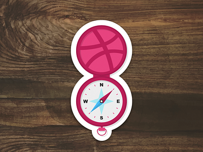 Discover compass discover dribbble
