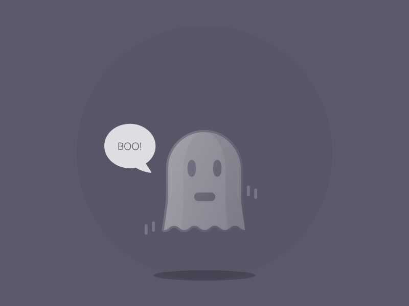 Ghost boo ghost