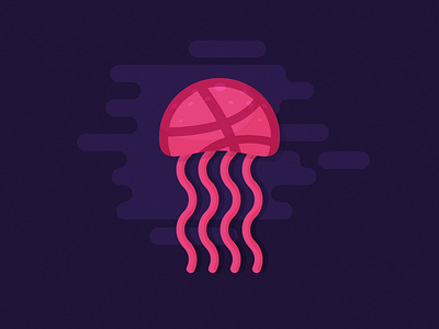 Jellyfish dribbble invite jellyfish