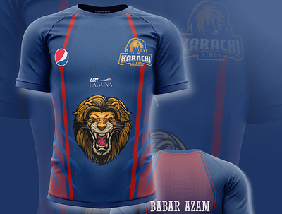 Karachi King Jersey Design branding design designing t shirt