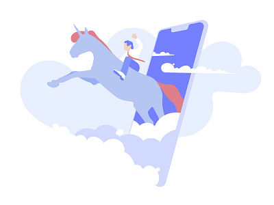 Leadership business digital horse illustration illustrator leadership trainingspace ts vector