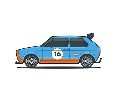 Сar illustration 16 car golf illustration illustrator vector сar illustration