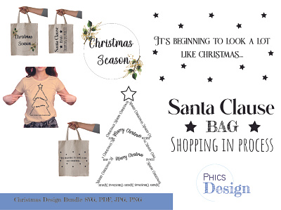Christmas Bundle SVG PDF JPG PNG bundle design graphic design jpg pdf png svg