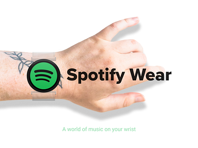 Spotify Wear | concept smartwatch