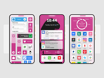 HitOS 3.0 design mobile operating system os phone ui uiux ux