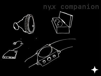 Series One Nyx Companion sketches