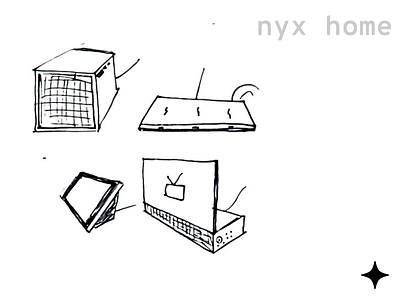 Series One: Nyx Home sketches