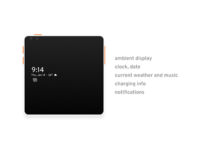 Aether Essential: ambient display
