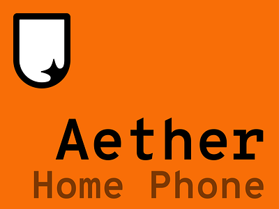 This week: Aether for Home Phone mobile operating system os phone product design ui uiux ux