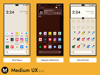 Medium UX pt.2 mobile product design uiux