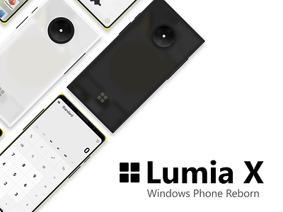Lumia X concept device hardware industrialdesign lumia microsoft mobile phone