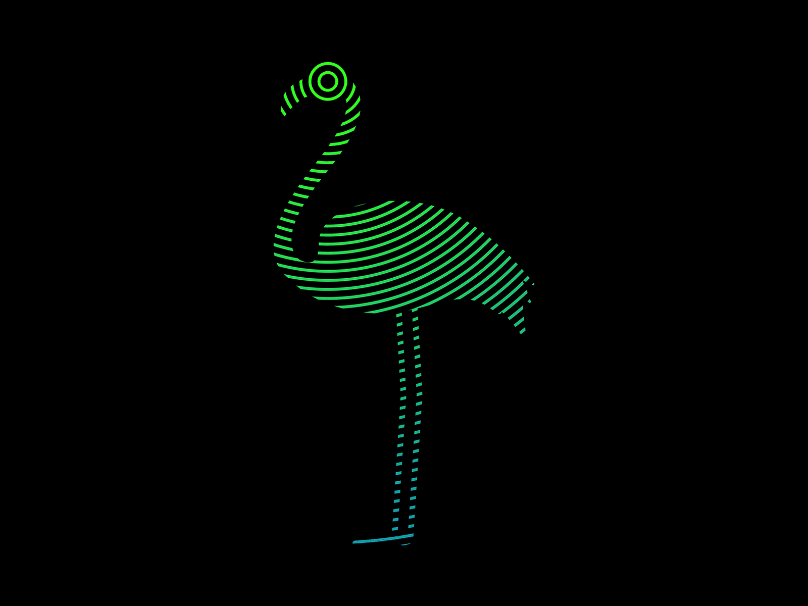 Line art - Animal illustrations adobe illustrator animals bird design graphic art icon illustration line art lineart modern vector wildlife