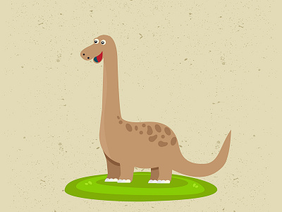 Download Free Dinosaur illustration vector adobe illustrator animal cartoon character dino dinosaur download freebie graphic art illustration vector