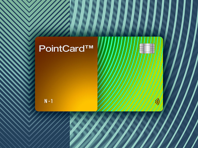 PoinCard Playoff card credit card currency digital payment futuristic graphic design illustration logo pointcard product design smart card ui