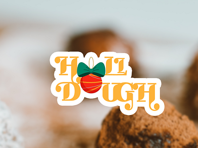 HOLIDOUGH! branding design freelance graphic design illustration logo packaging typography