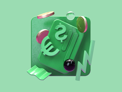 Improv 3D Illustrations // BizDev 3d after effects app branding c4d concept design illustration logo ui