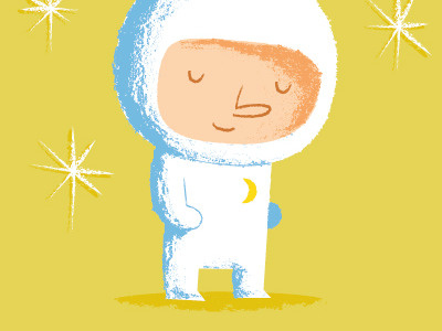 Shading Test astronaut character illustrator personal shading