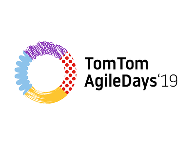 TomTom Agile Days Logo agile branding conference event logo noway scrum tomtom