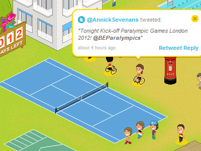 www.supporterparalympics.be 2012 athletes countdown isometric london paralympics pixel post tennis twitter web work