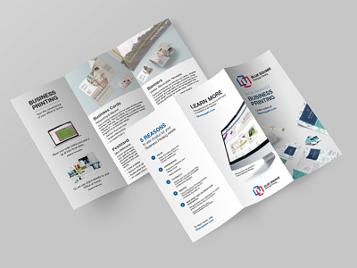 Business Printing Brochure brochure businessprinting concept ecommerce mockup print