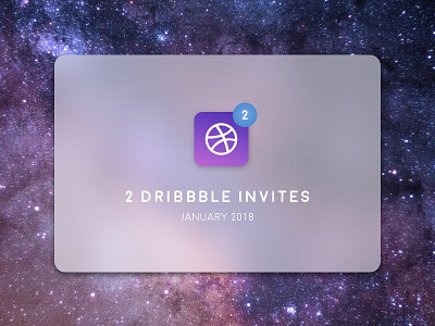 100 Day Challenge Day 21 - Dribbble Invites! 21 daily100 day020 draft dribbble giveaway invitation invite prospects ui uichallange x2