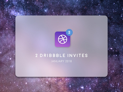 100 Day Challenge Day 21 - Dribbble Invites!