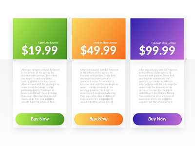 100 Day Challenge Day 40 - Pricing table 40 clean daily daily100 day040 design pricing simple uichallange