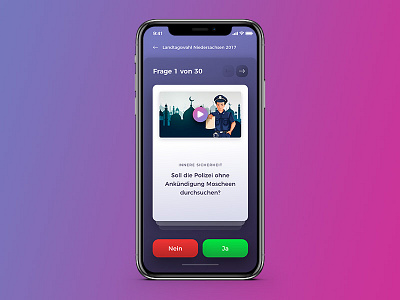 WahlSwiper Redesign Draft app cards iphone x swipe tinder ui wahlswiper