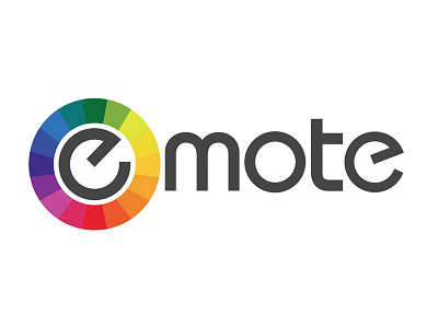 Emote Logo emotional spectrum logo design social media analysis