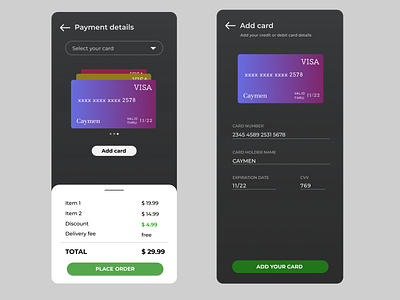 Iterated checkout page.Reuploaded branding checkout creditcard dailyui design figma illustration logo mobiledesign ui ux vector