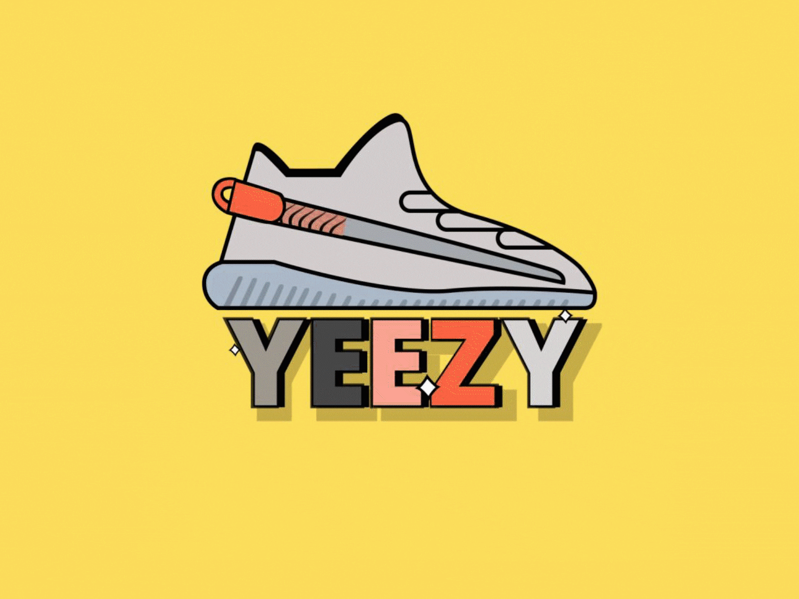 Tail Lightz adidas animation icons illustration motion motion graphics nike nike shoes shoes sneakerhead sneakers type typography yeezy