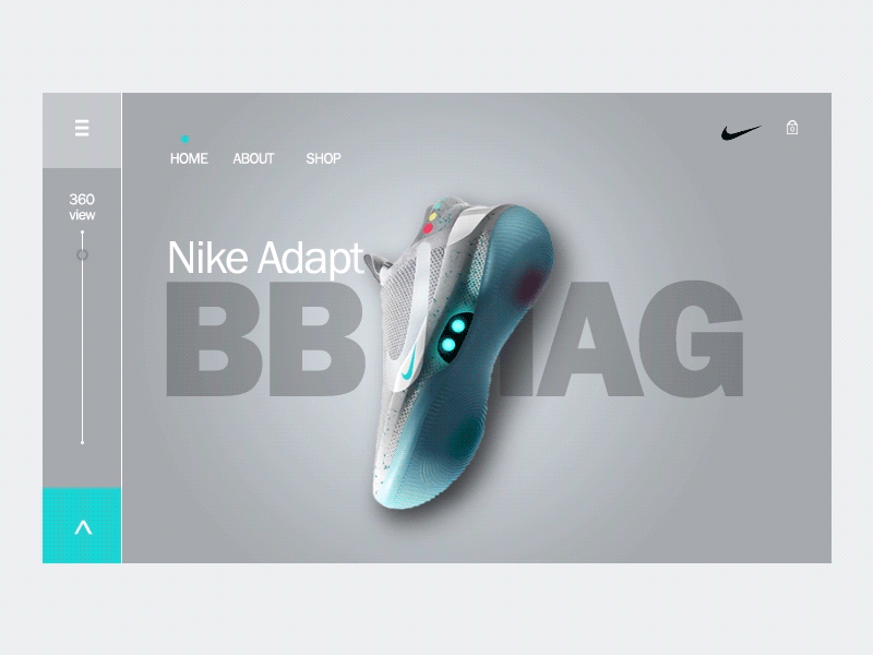 ADAPT animation basketball espn logo motion motion graphics nike nike air sneakers sports typography ui ux web