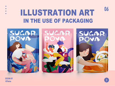 packaging illustration package design