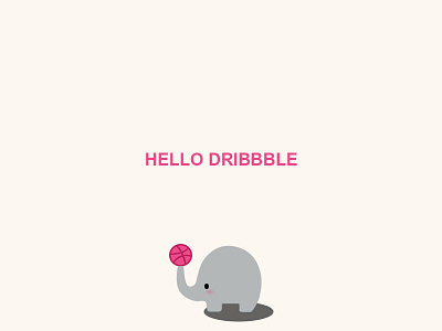 Hallo Dribbble