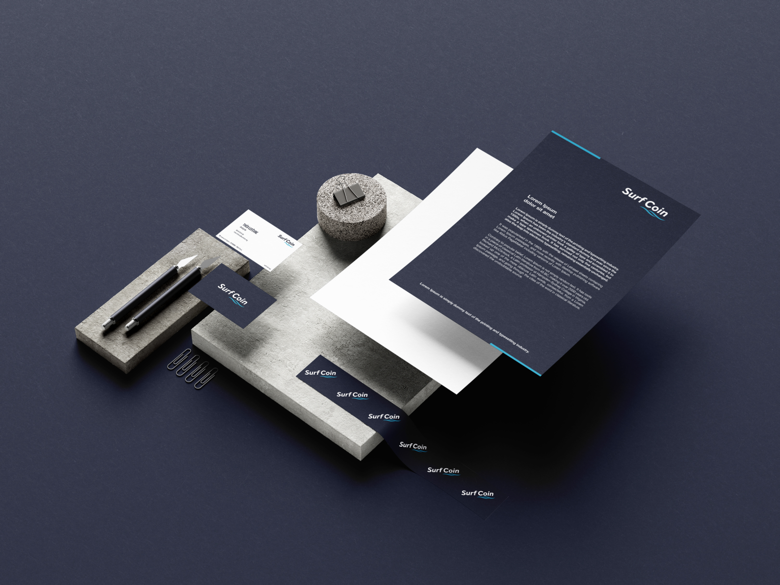 Surf Coin Branding by Théo Lefèvre on Dribbble