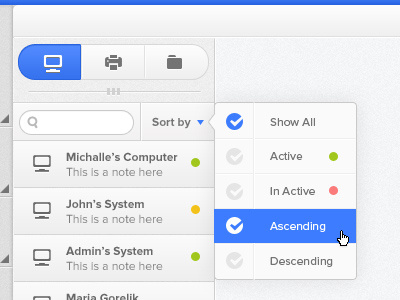 Dashboard UI Design: Help-Desk Management System - WIP 17seven admin area ui design blue clean dashboard helpdesk management system sort ui design user interface design user management area