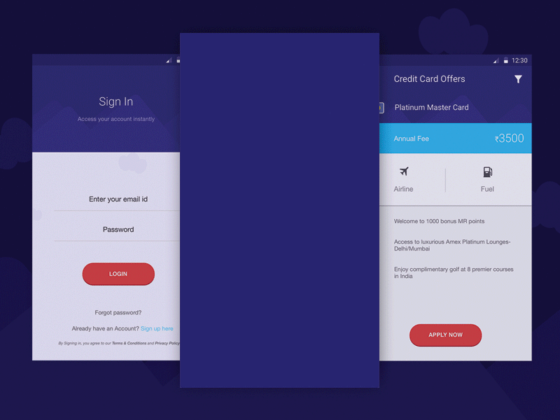 Loan Mobile App :: Design Exploration