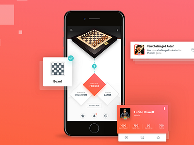 SquareOff - Mobile App Design