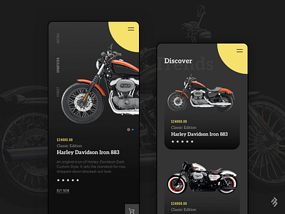 Bike App Design 17seven bike clean design ios app iphone app design mobile mobile app ui design user experience design user interface design ux design
