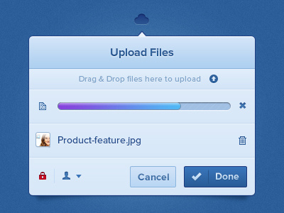 File Upload Window