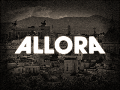 Allora— I don't even know what it means!