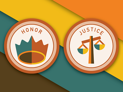 Dedman Scholarship Badges Pt. 4 of 4 badge honor justice patch